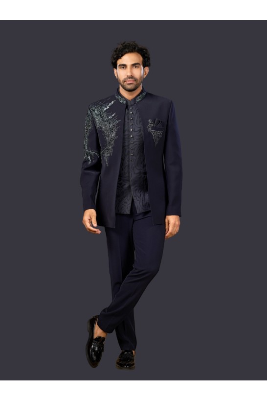 NAVY BLUE JODHPURI